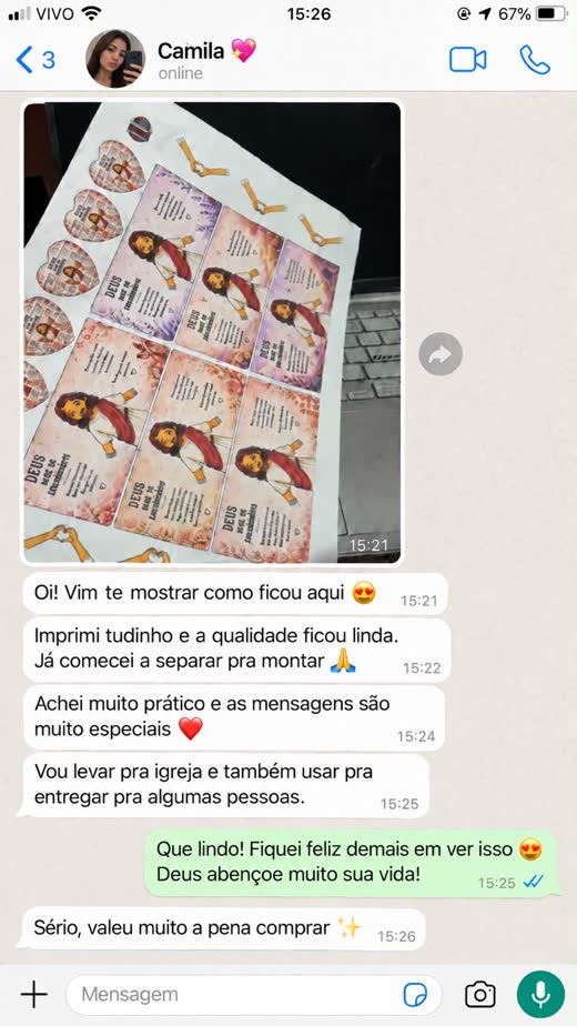 Depoimento de Camila